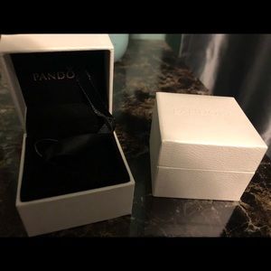 2 Authentic Pandora Charm Boxes